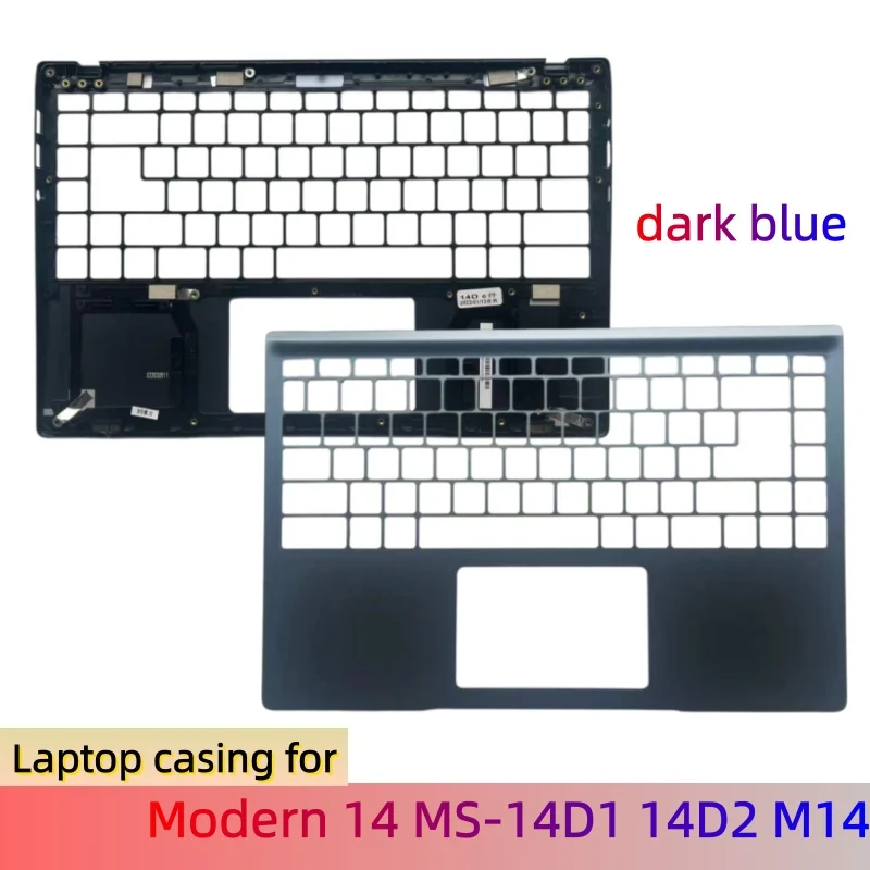 New Casing For MSI Modern 14 M14 MS-14D1 MS-14D2 Palmrest Cover C Shell Upper Case KB Bezel 3074D2C438