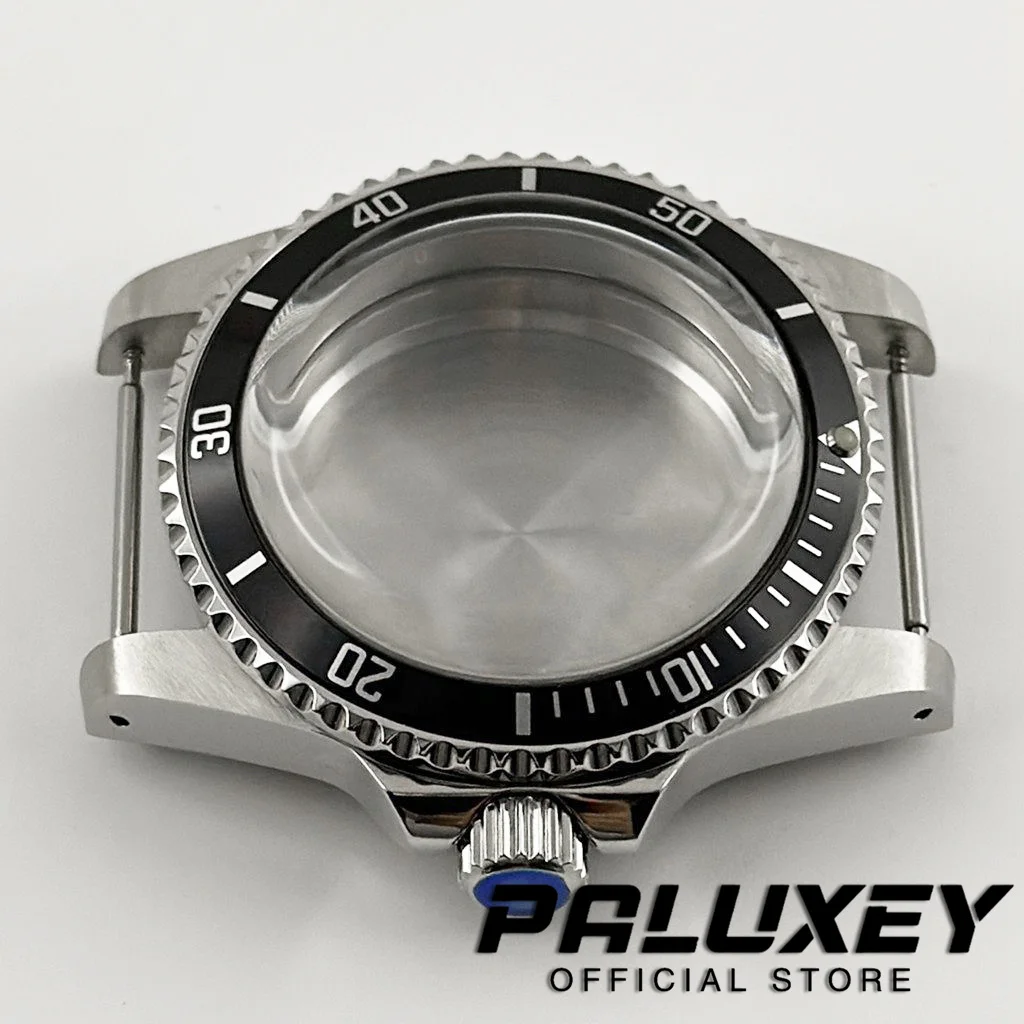 Boîtier de montre rétro vintage, verre acrylique breton, accessoires de montre, mouvement, 39.5mm, NH35, NH36, NH38