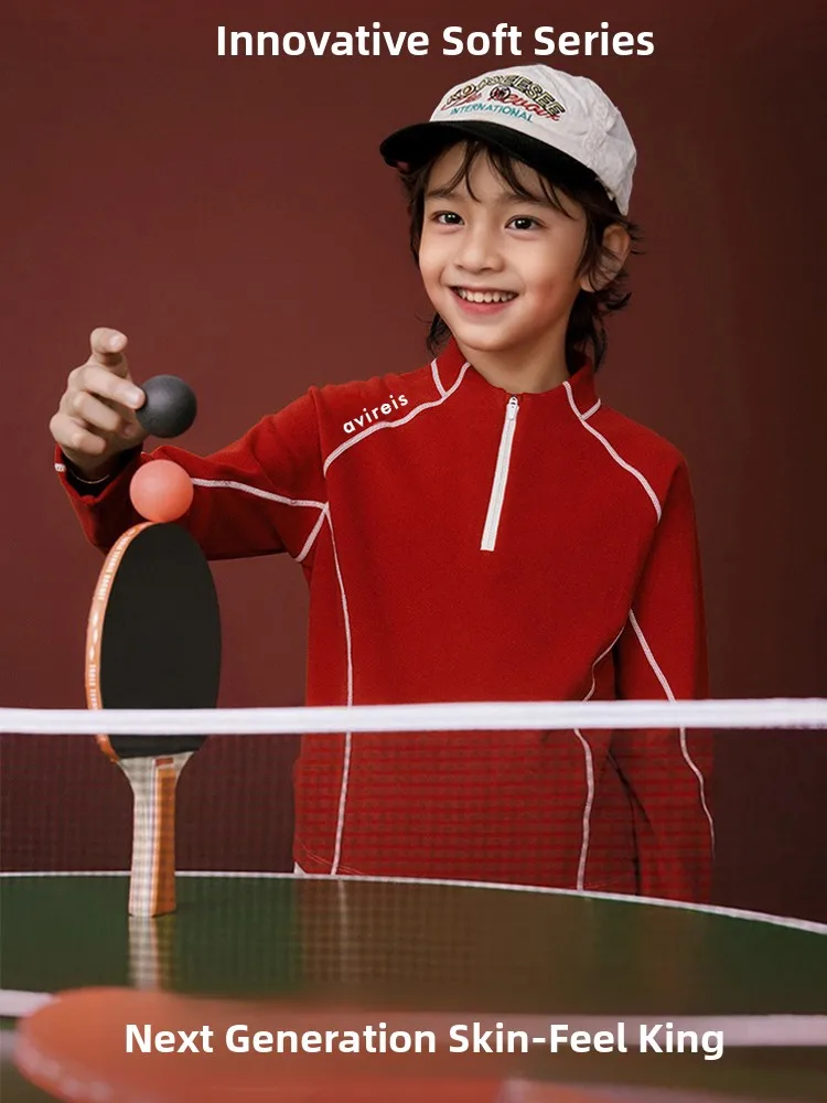 Quick Dry Training Sweatshirt Long Sleeve Children's T-shirt Sport Style Red  Print Breathable Comfortable Kids' Base...