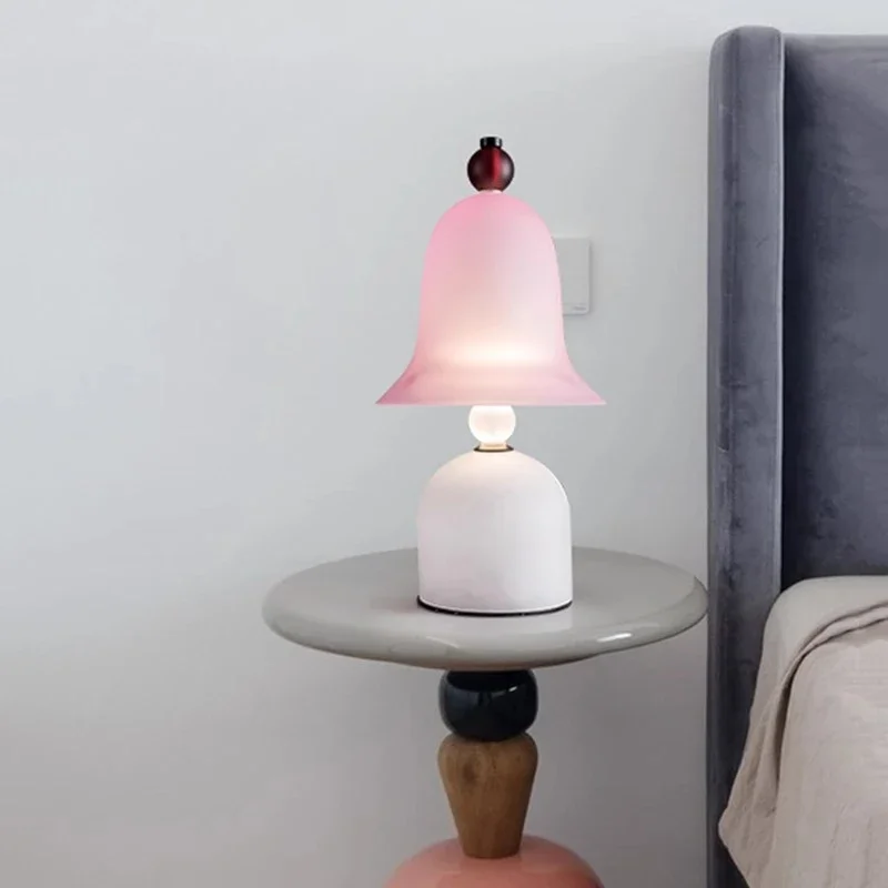 FAIRY Nordic Modern Pink Table Lamp Designer Creative Living Room Bedroom Children's room Minimalist Art Lighting FixtuFixtures image 3