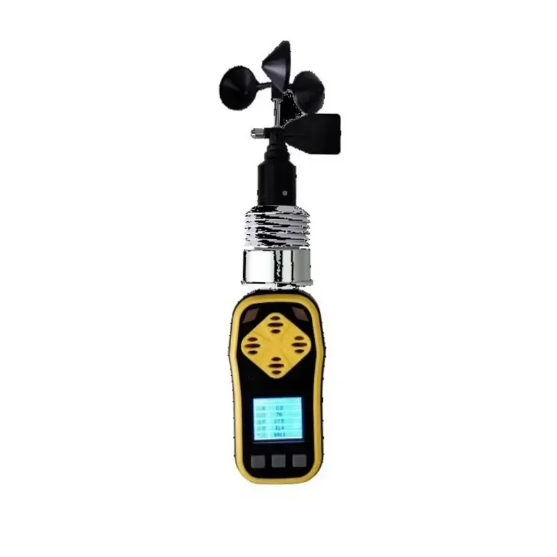 Handheld 4-in-1 Portable Ambient Air Quality Multi-parameter Multi-pollutant Monitoring Detector PM2.5 Module Color LCD