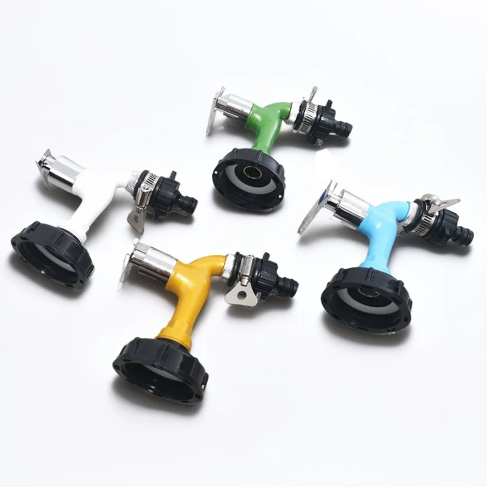 1 Set 3Pcs 1/2 '' faucet adapter, ton bucket cover combination set, garden irrigation hose connector, faucet hose quick connect