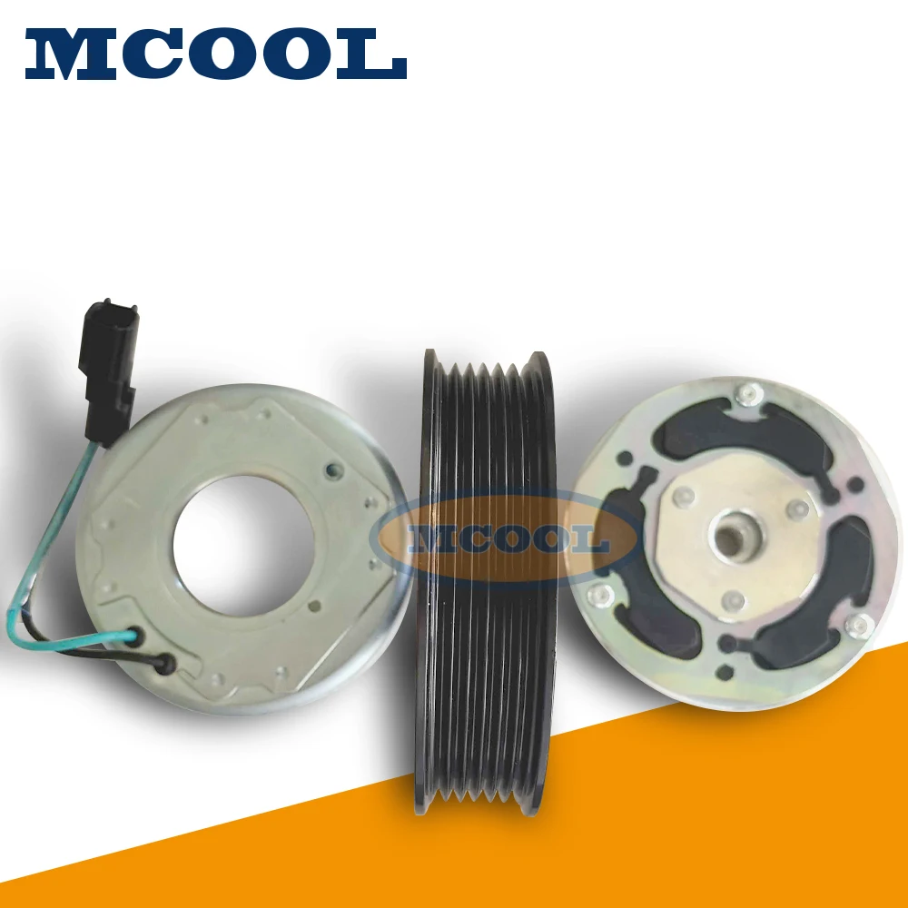 Air Conditioning AC Compressor Clutch For Ford Transit Custom Diesel GK21-19D629-AE GK2119D629AE 4472504310 4472808880 6 Grooves