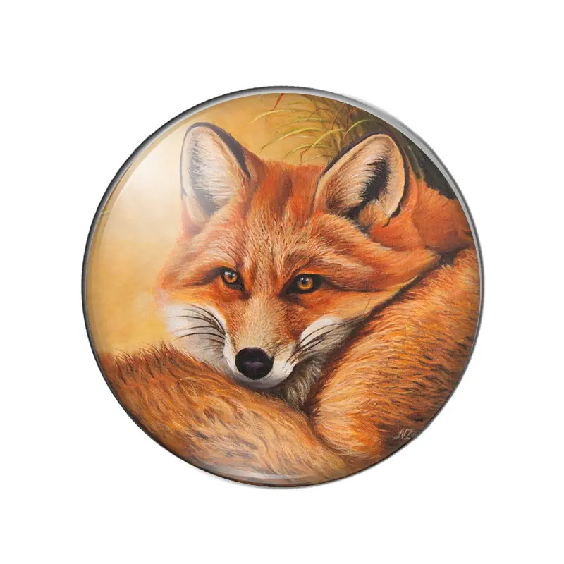 Lovely Art Wolf Animals Paintings 10mm/12mm/14mm/16mm/18mm/20mm/25mm Round photo glass cabochon demo flat back Making findings