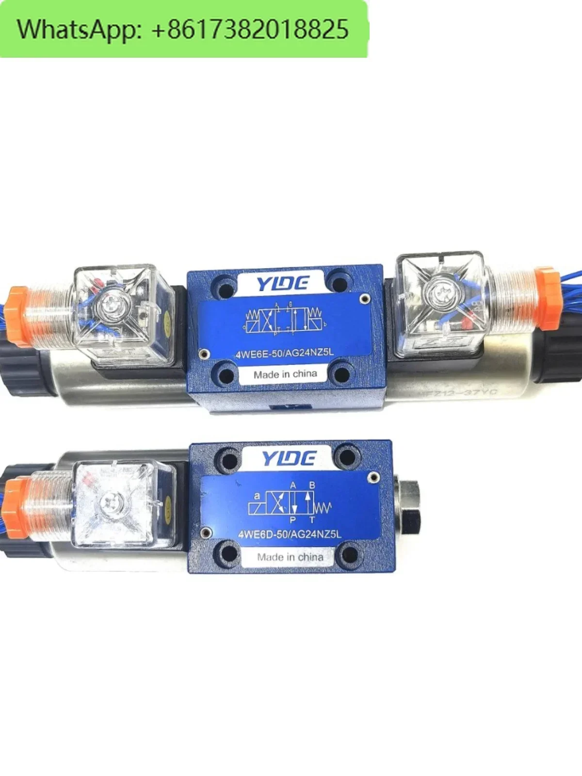 

Гидравлический электромагнитный распределитель 4WE Yide электромагнитный клапан 4WE6D-50/AG24NZ5L картриджный клапан 4WE6H-50AG