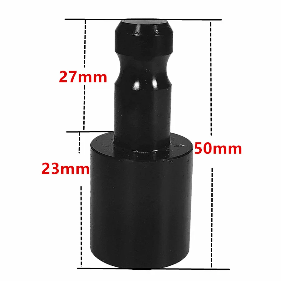 2 pcs Black Adapter 5/8