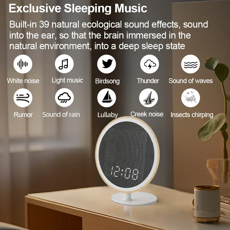 

wireless Bluetooth speaker portable white noise natural ecological sound effect surround stereo caixa de som sound system gift