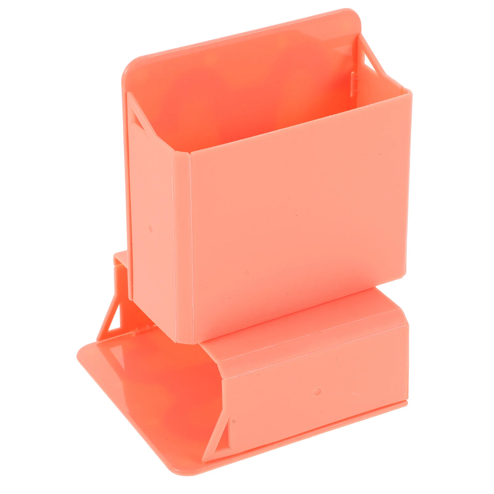 

4pcs Suction Box Abs Whiteboard Marker Organizer Holder Plastic Pen Holder Wall Mount Dry Erase Storage Cup Desk Accessories