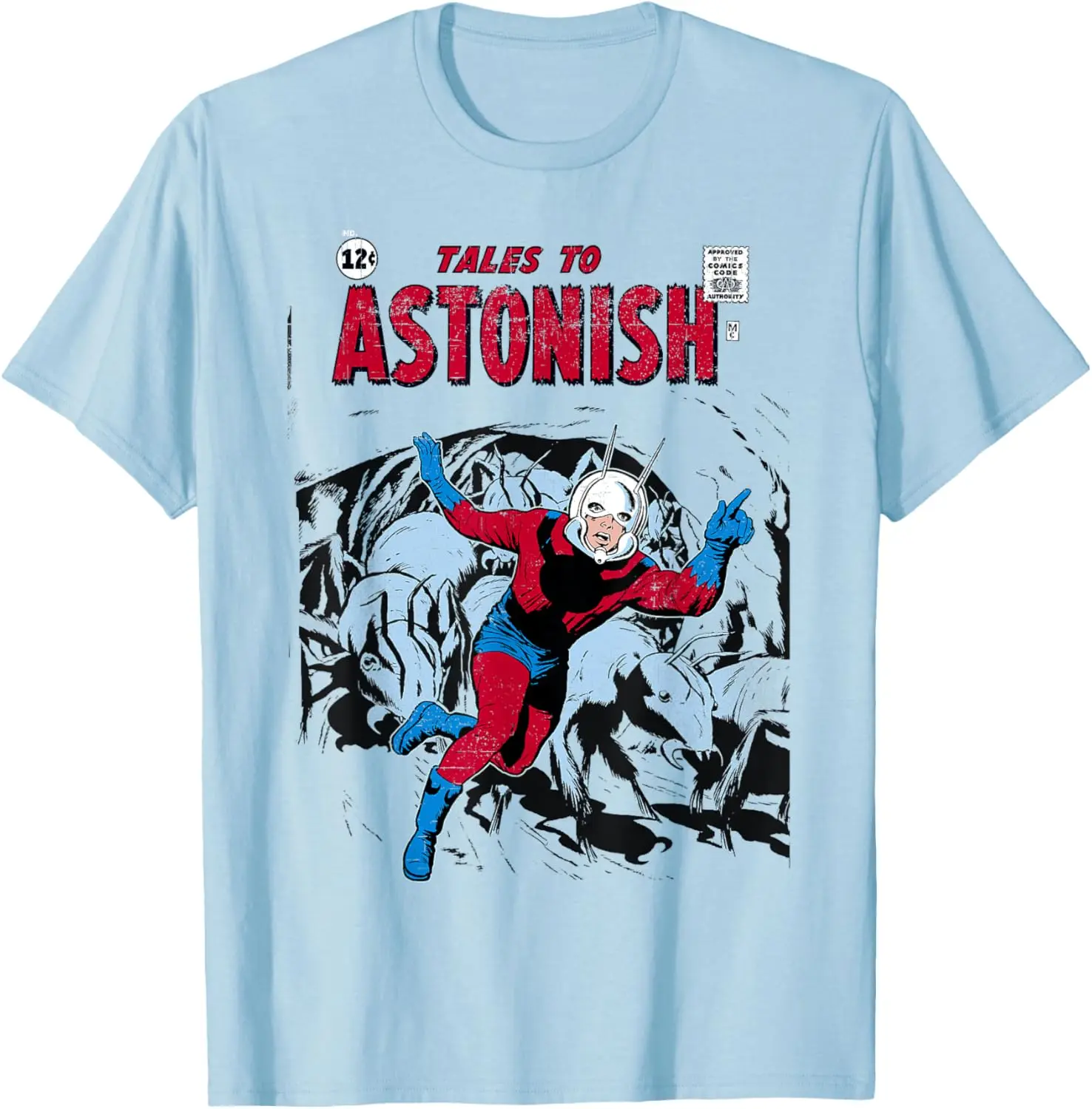 

Классическая футболка с чехлом комиксов в стиле ретро MINISO X Marvel Ant-Man