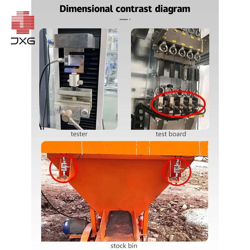 Pressure Tension Force Sensor  Stress Dynamometer Weighing Transducer Measuring Test S-type Load Cell 5KG 100KG 1000KG 5ton