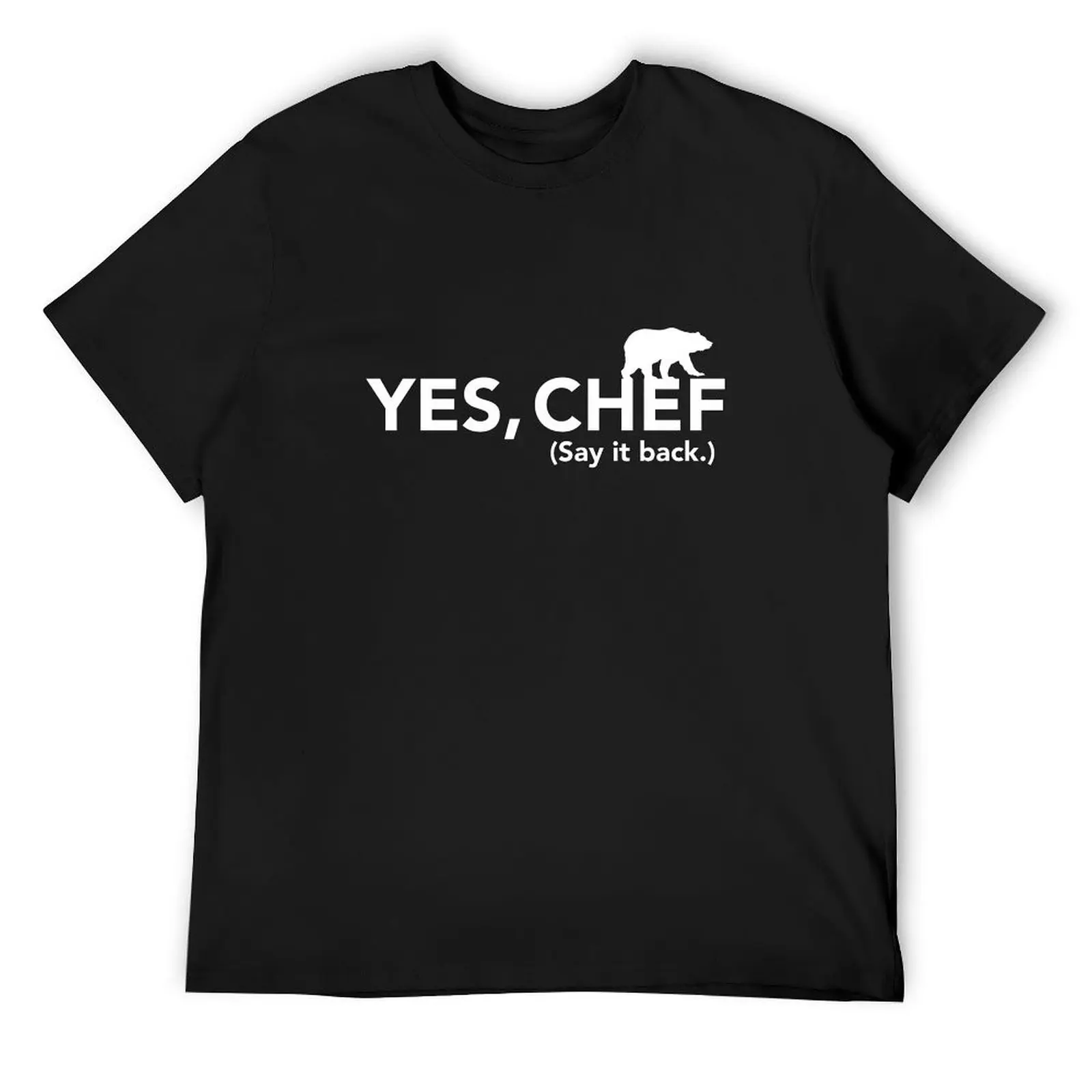 

Yes Chef T-Shirt anime stuff boys animal print funny t shirts men
