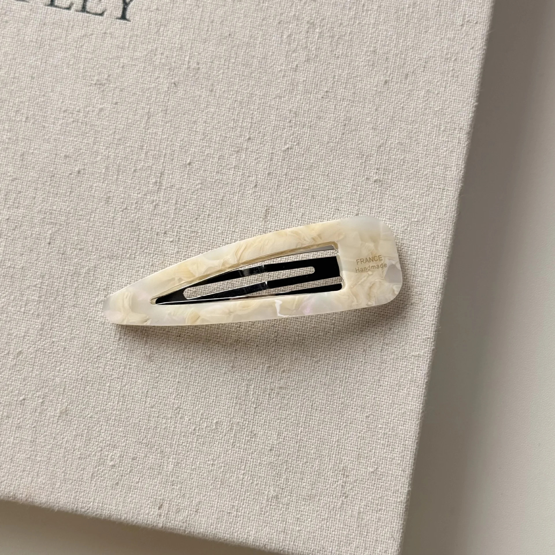 Candy Color Water Drop Hair Side Clip Acetic Acid Bangs Hairpin Simple Fashion Versatile Edge Clip Hair Accessories Barrettes