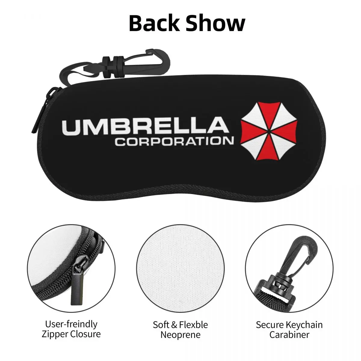 Custom Umbrellas Corporation Shell Eyeglasses Protector Cases Cool Sunglass Case Video Game Glasses Bag