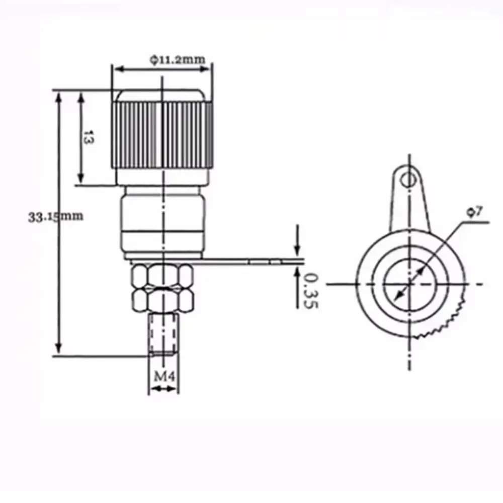 10 قطعة JS-910B JS-919 محطة موصلات الأسلاك أنثى ملزمة آخر قابس الموز أسود أحمر 4 مللي متر مقبس متفرع جبل