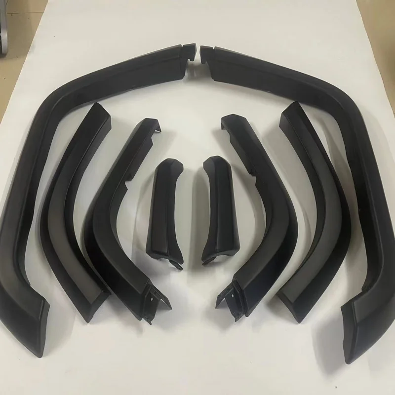 

High Quality Long & Short Style Flares Mud Guards Anti Collision Trim LC75 Offroad Pickup Modification Parts