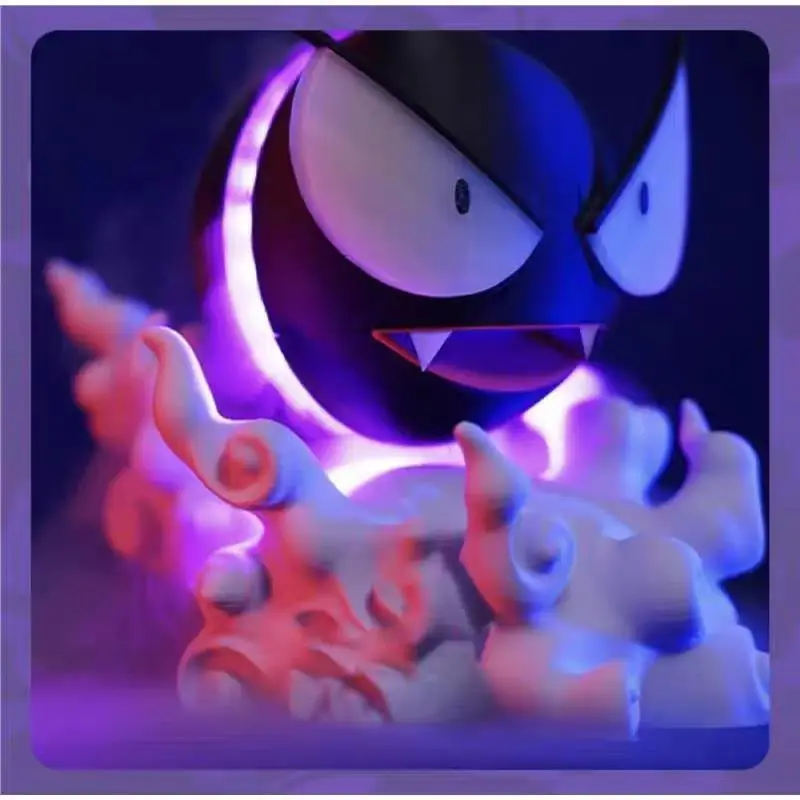 Gastly Humidifier Koffing Anime Figure Toy Pokemon Air Purifier Ambient Lighting Desktop Decorations Ornaments Collect Toy