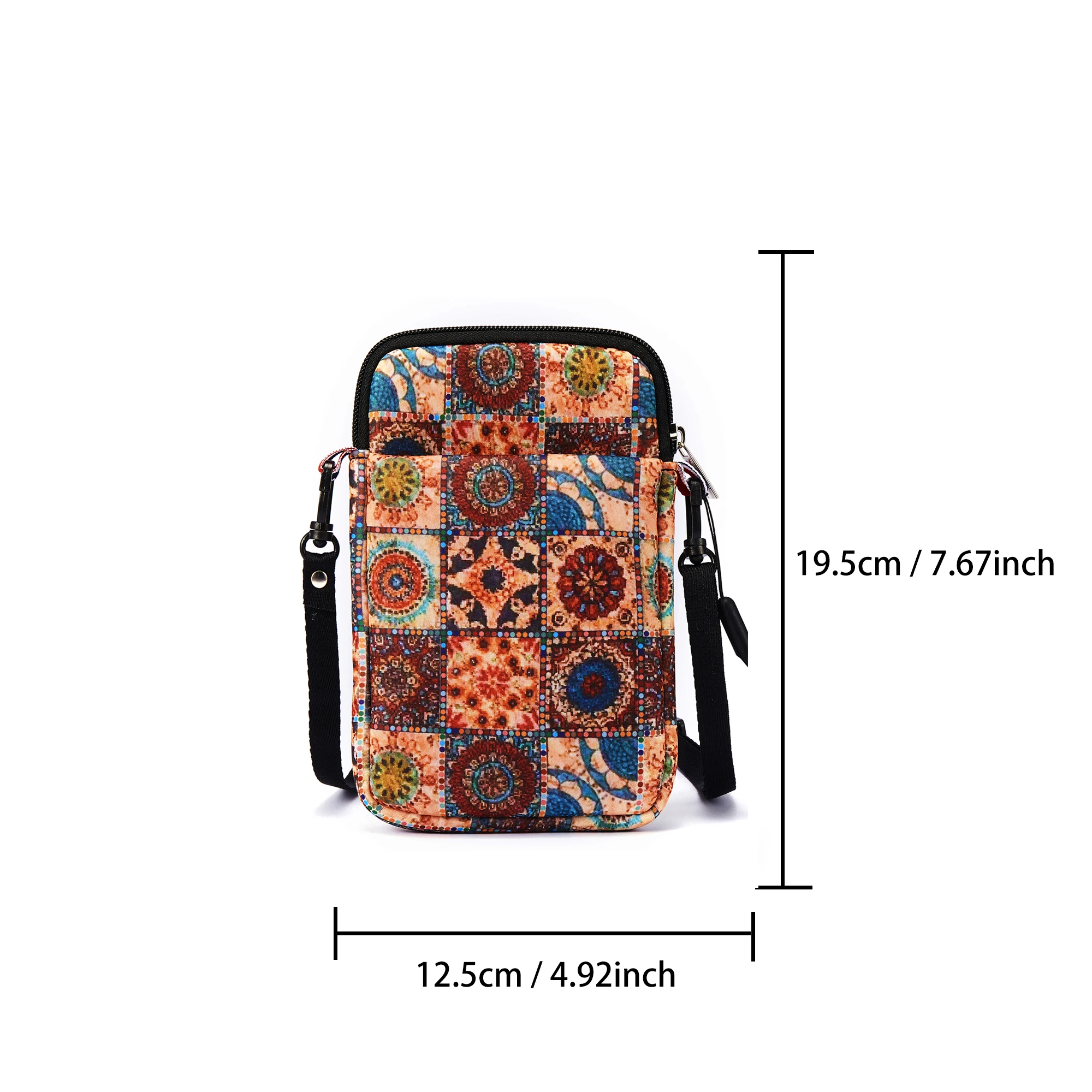 Handy-Aufbewahrungstasche mit Seil kann diagonal geschlungen werden, verschiedene Tasche, Geldbörse, Schlüsseltasche, Brillentasche, verschiedene s – Detail 2