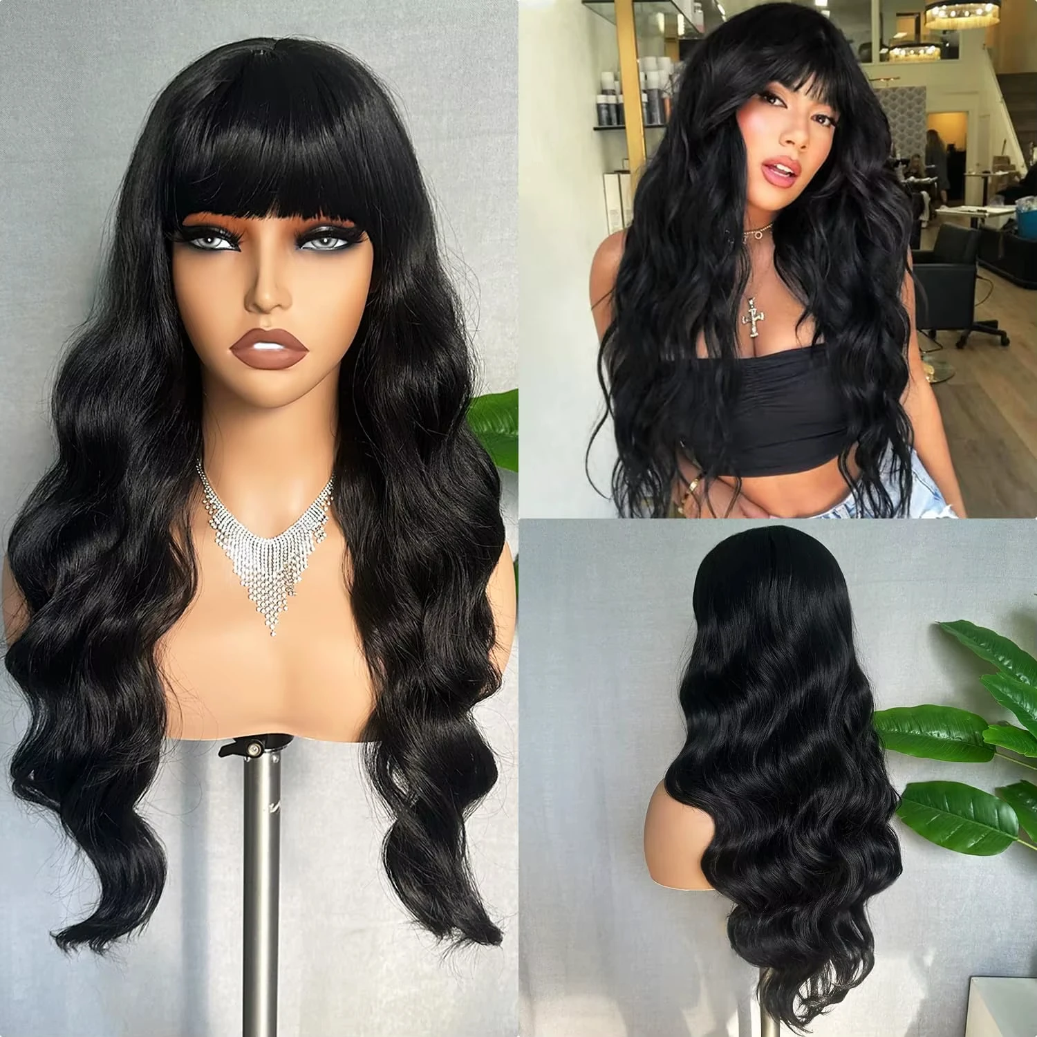 Thumbnail 2 - #34 Latest Middle Part Lace Wigs Offers