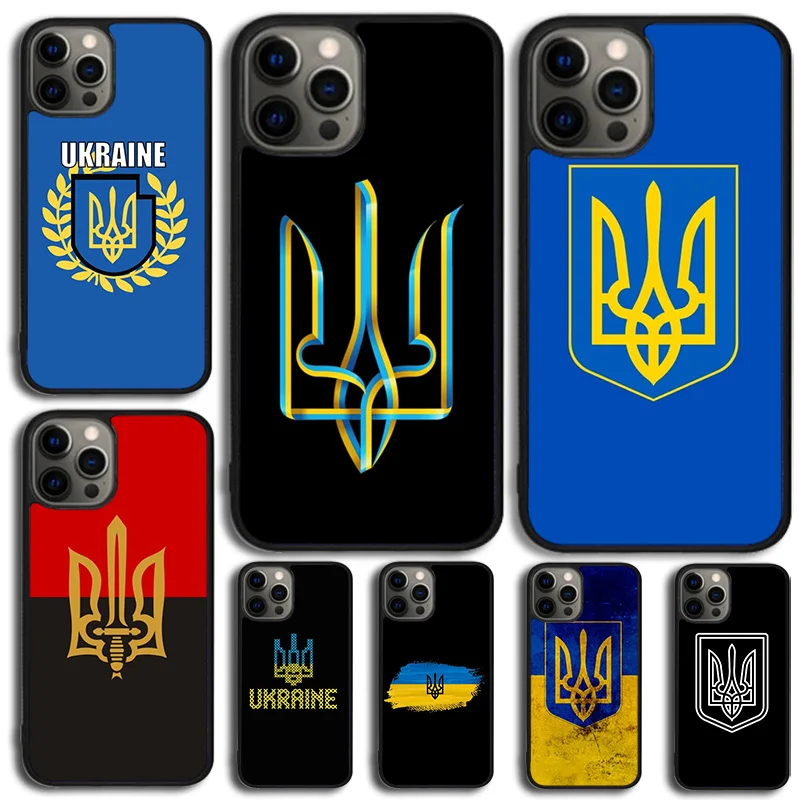 Ukraine Tryzub Flag Phone Case For Samsung Galaxy S22 S23 S24 S22 S21 Note 10 20 Lite S20 Plus S21 Ultra Back Cover