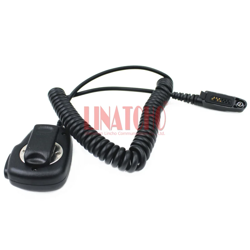 Rádio em dois sentidos Walkie Talkie, Microfone Mic, Alto-falante PTT, GP328PLUS, GP338Plus, GP644, GP688, GP388