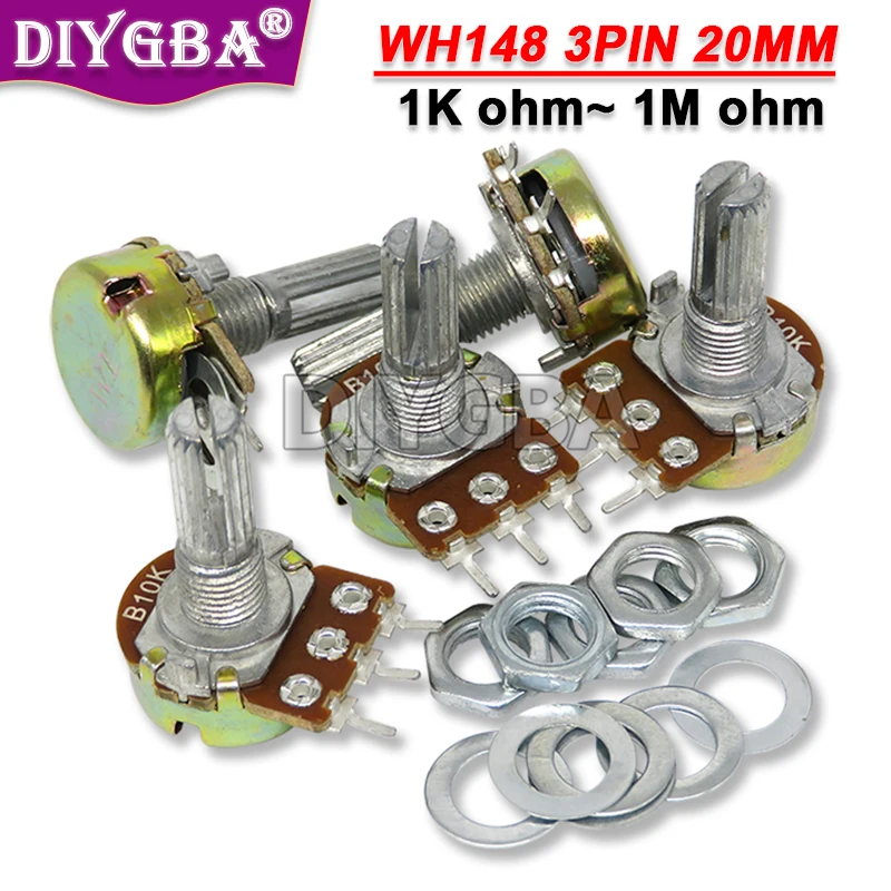 5PCS 20Mm WH148 3Pi…
