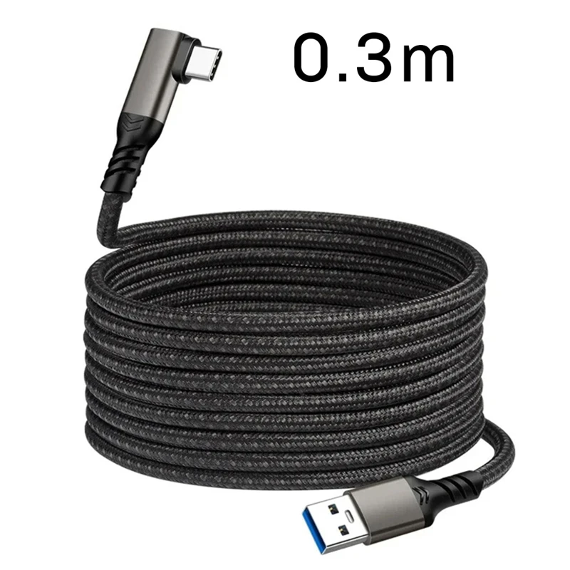 Kabel łączący do Quest 2 VR USB 3.2 Kable do szybkiego ładowania Transfer danych Szybkie ładowanie Akcesoria do zestawu słuchawkowego VR