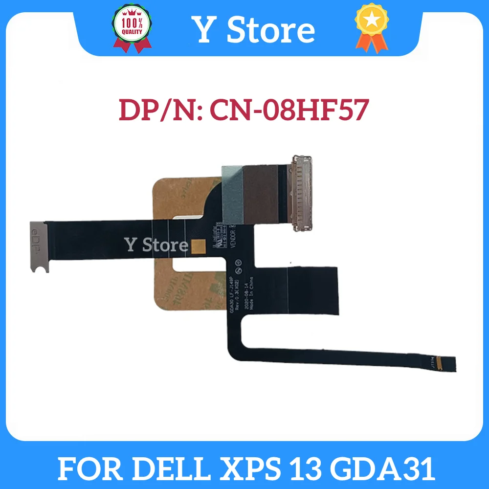 Y Store FOR DELL XPS 13 GDA31 LCD CABLE LF-J149P 08HF57 8HF57 Fast Ship