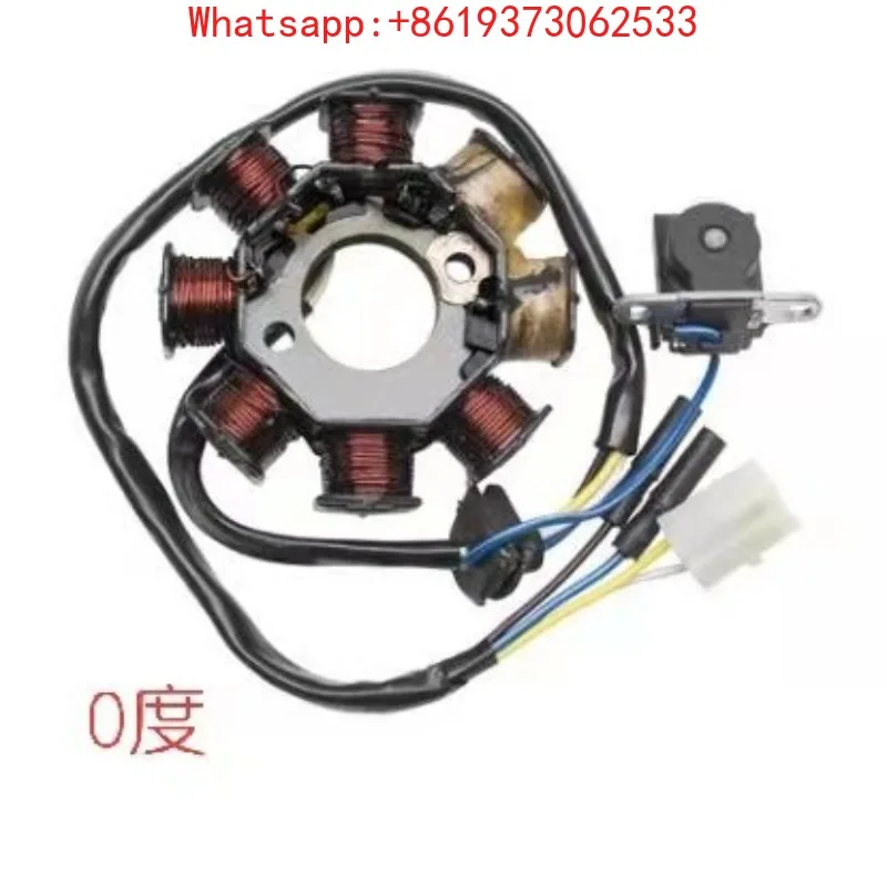 

Подходит для мотоциклов Baotian, мотоциклов Zhongneng, катушка зажигания GY6 50-80CC, мотоциклетная катушка зажигания