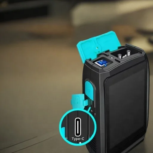 Mini Handheld OTDR fiber optic tester 6 in 1 optical time-domain reflectometer ZS1000 80km with function VFL IOLA OPM OLS