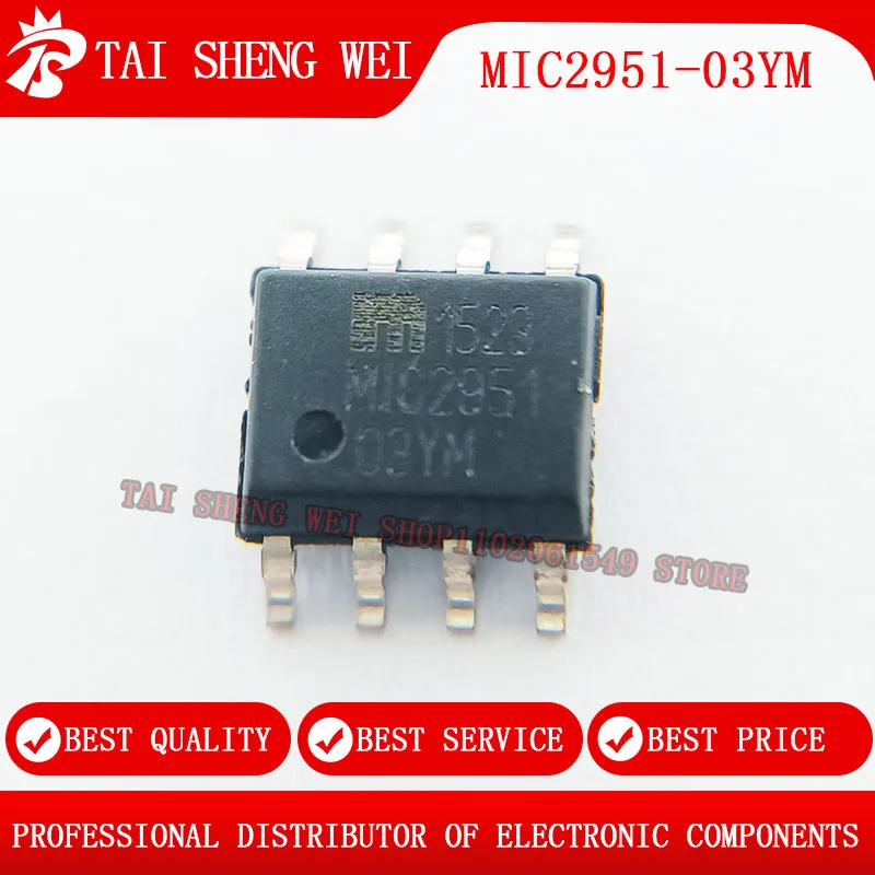 

20pcs MIC2951 MIC2951-03YM MIC2951-03YM-TR SOIC-8 MIC2951-03BM New Original