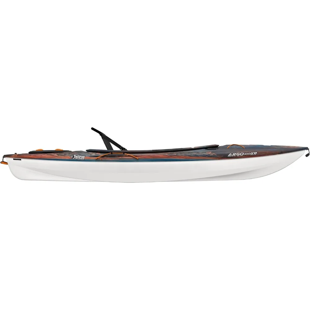 Argo 100XR - Premium Sit-in Recreational Kayak  Lightweight one Person Kayak  10 ft  Cosmos