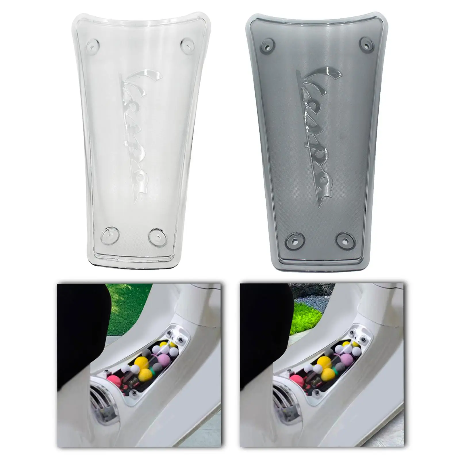 

Motorcycle Battery Cover Durable Compatible Accessory with 10.83 inch Length