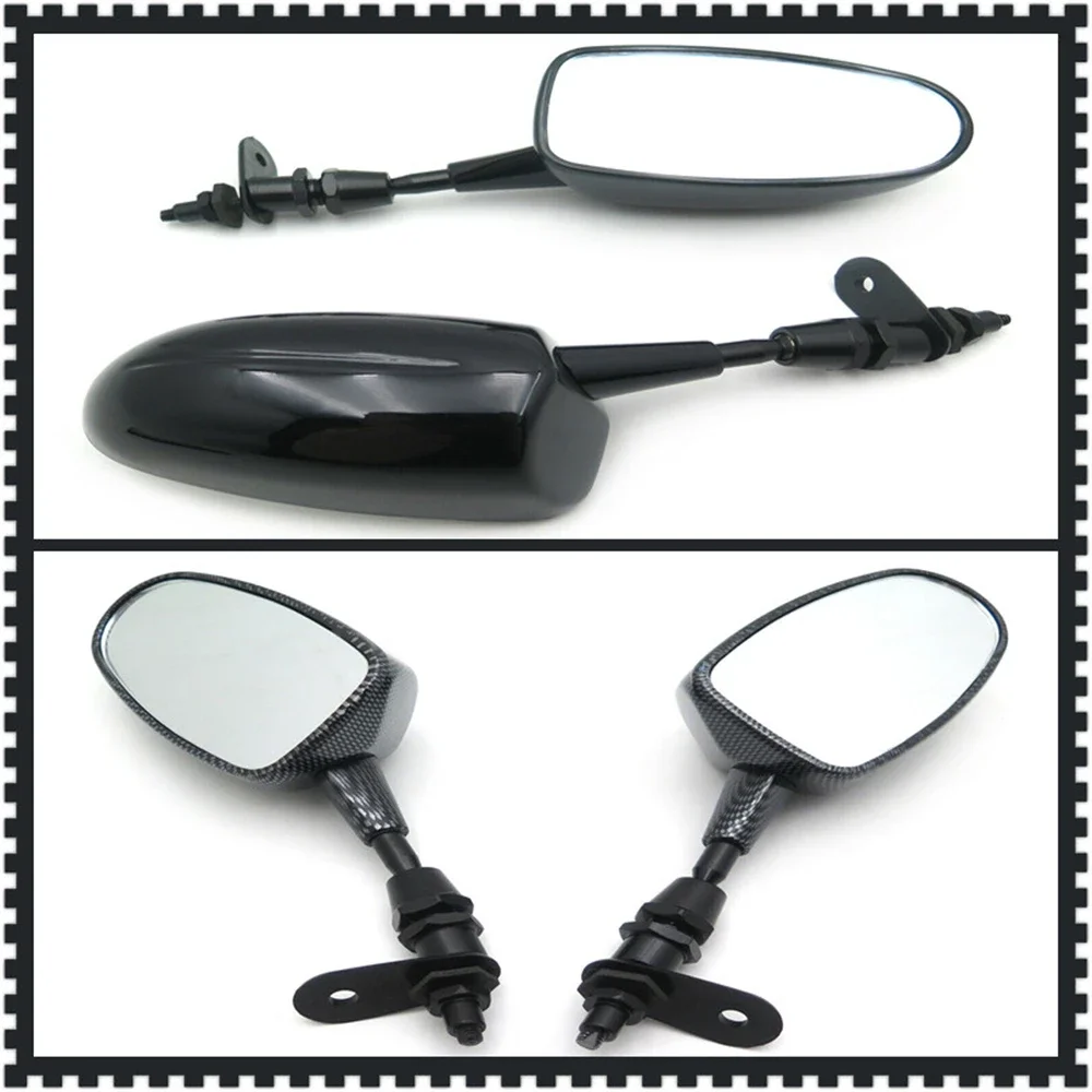 

Motorcycle Mini Mirror for Honda 1999-2006 CBR600 F4/F4i，600RR 2003-2012，Ninja 500 1994-2010，Suzuki Hayabusa 1999-2012