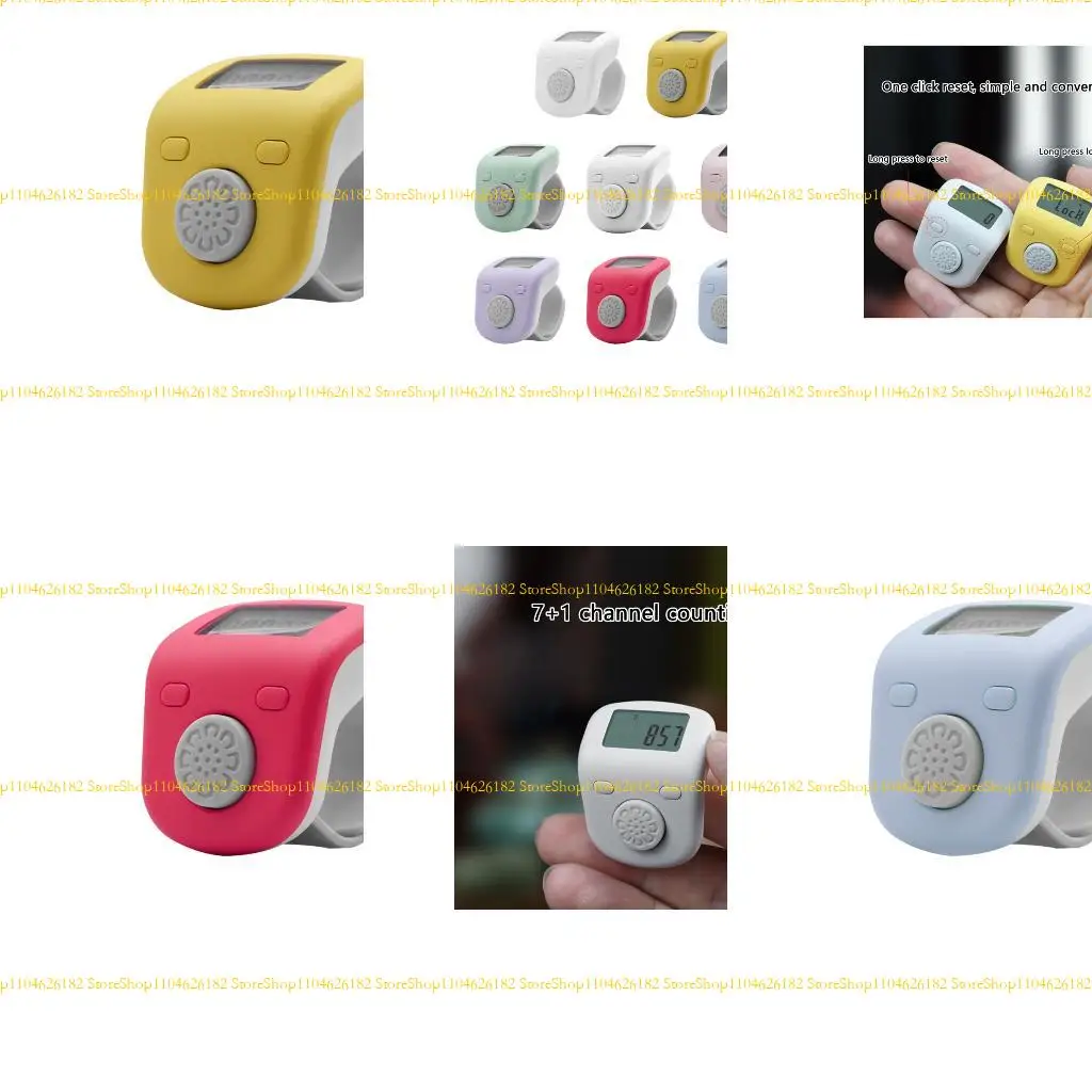 

Q2Q4 small Digital Counting Tool Finger ringing Count for Accurate Inventory trackings