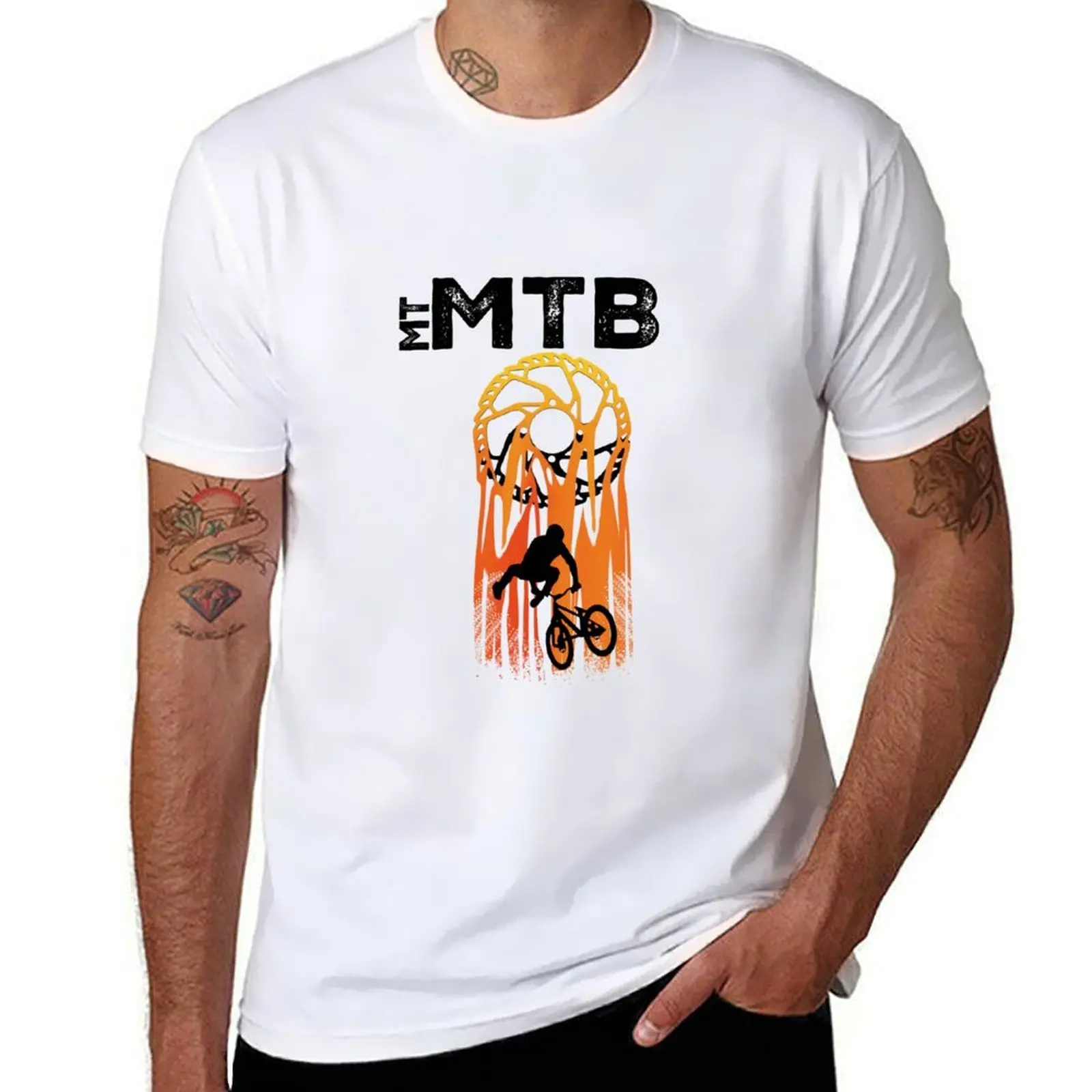 

MTB RIDER CRAZY T-Shirt t shirts for man cotton soft man t shirts cotton T-Shirt