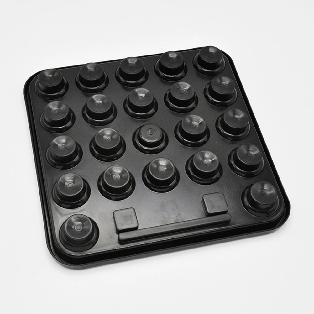 

22 Balls Tray Strong Plastic Billiard Ball Storage Tray Portable Pool Table Organizer Game Room Decorative Accessory