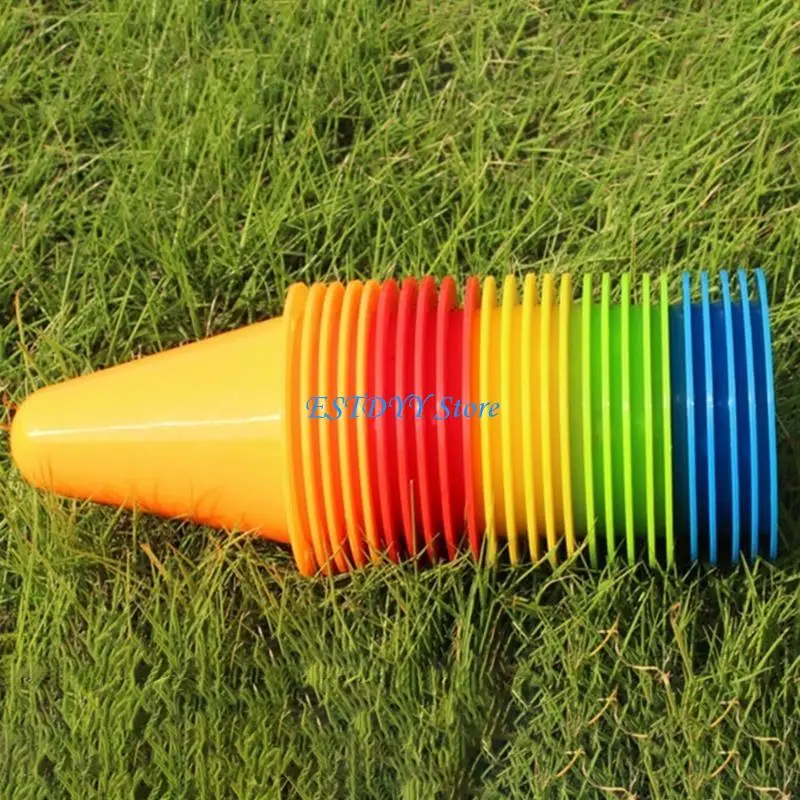 G6DE 10Pcs Sports Training Cones Mini Cones for Skate Practice Sport Training