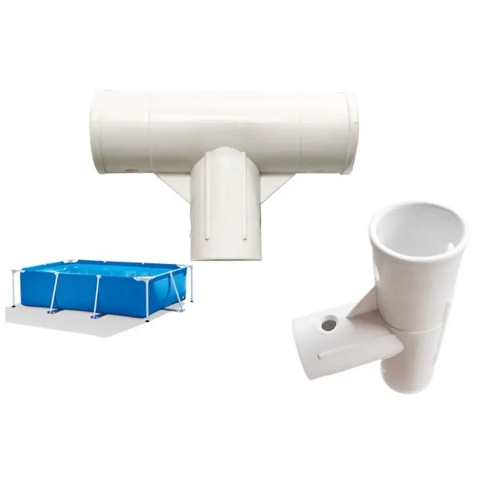 Premium Rust Resistant Pool Hose Adapter 40 mm Sturdy Hose Connector Straight Tee PP Three-Way Tee Joint for INTEX 28273 Pump
