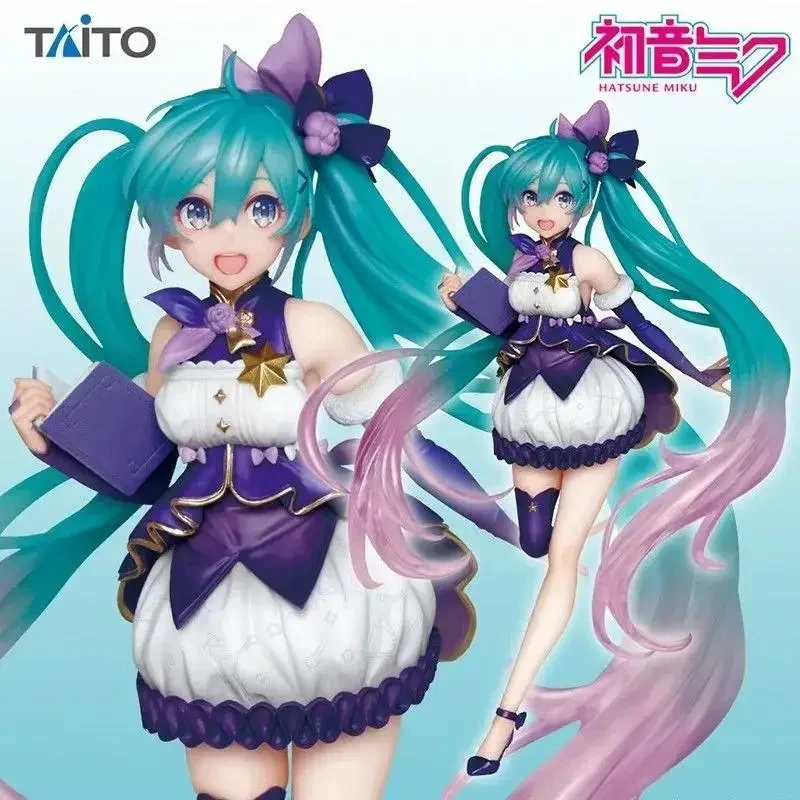 

20cm Hatsune Miku Anime Action Figure FourSeasons 3rd full dress winter clothes Miku Manga Statue Collectible Model Toys Gift