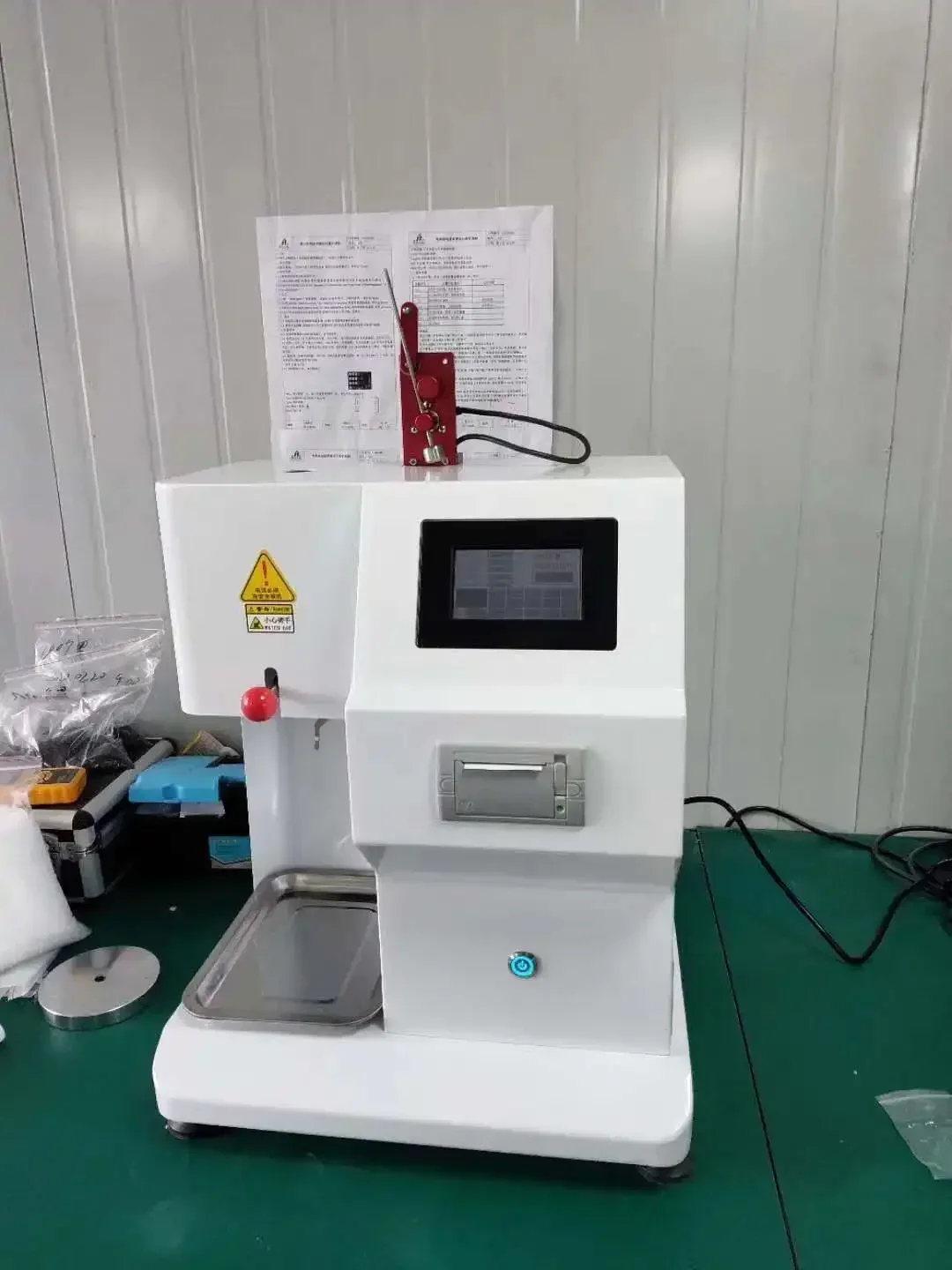 Plastic Industry Melting Point Tester Melt Flow Rate Index Test Equipment