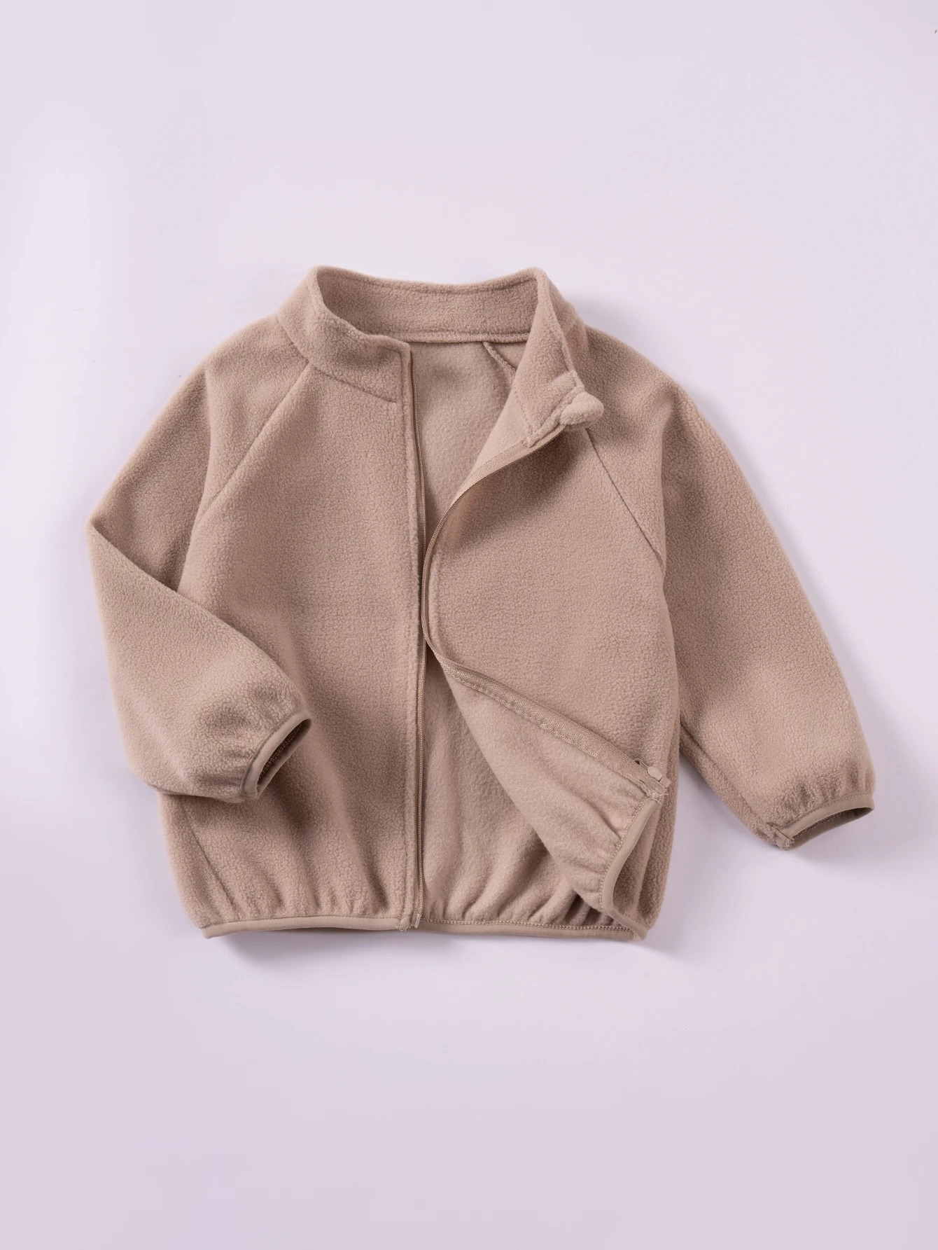 Girls Fleece Jacket Kids Warm Coat Winter Zip Up Hoodie Soft Sherpa Outerwear Baby Girl Clothes 3-8Y Boy Casual Party Outfit