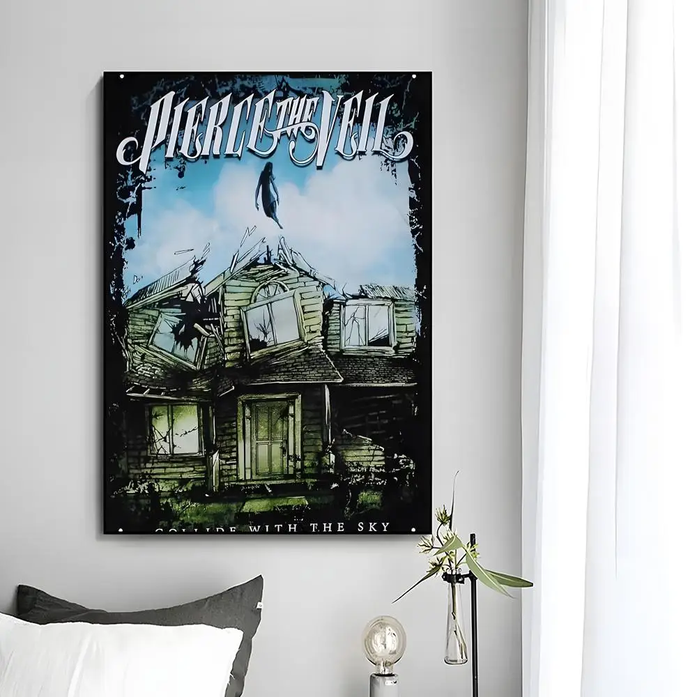 Wandkunst der Emo-Rockband P-Pierce The Veil, Poster, Wandkunstdruck, dekoratives Wandbild, Heimdekoration, Geschenk, ungerahmt – Detail 20