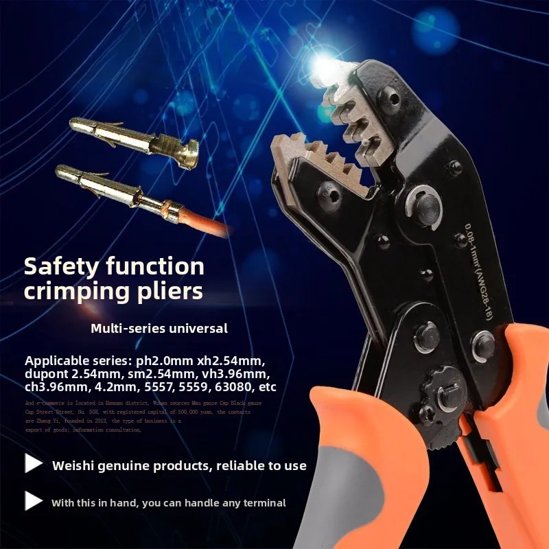 

2026 Multifunctional Terminal Crimping Pliers for PH2.0 XH2.54 SM2.54 CH3.96 VH3.96 5557 4.8mm Wire Connectors