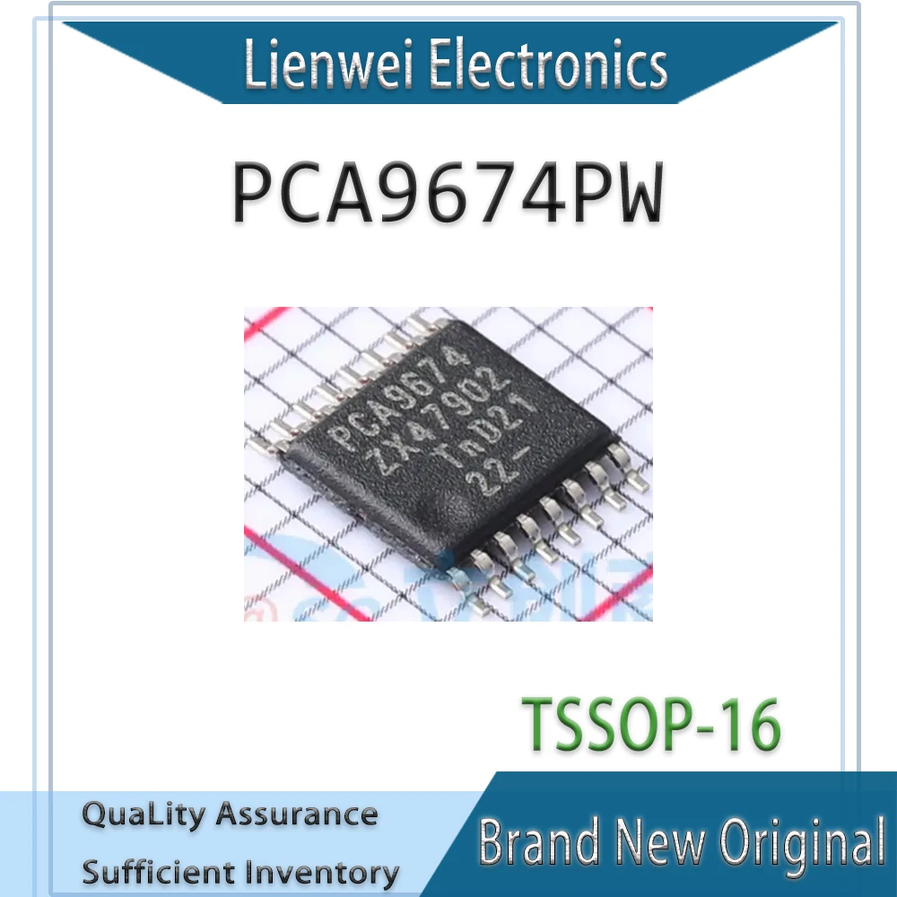 

100% New Original PCA9674 PCA9674PW IC Chipset TSSOP-16