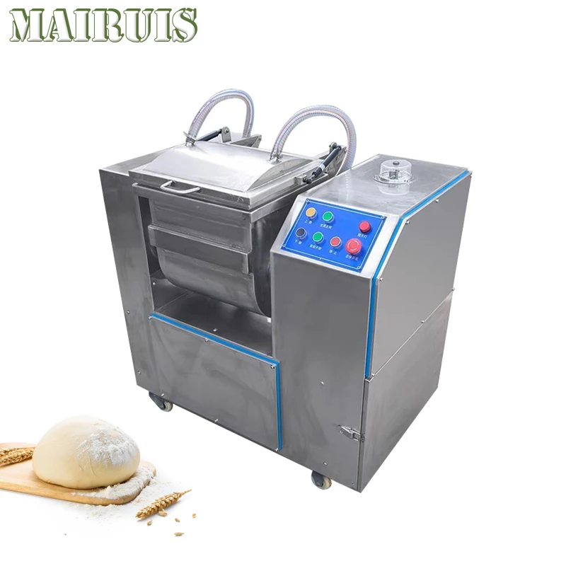 التجارية فراغ عجّان آلة البيتزا الخبز كعكة المعكرونة دقيق القمح خلط العجين العجن آلة/خلاط الدقيق الكهربائي
