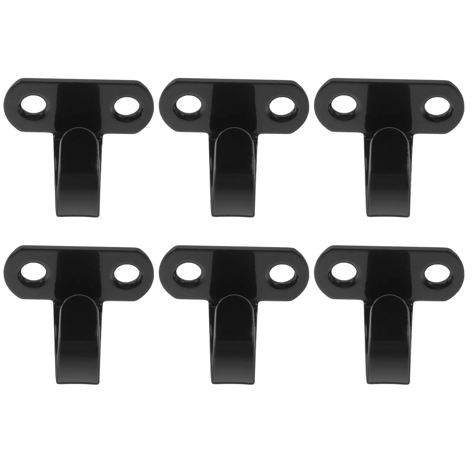

6 Pcs Heavy Duty Hooks Cabinet Hanging Cage up 350X350X250CM Metal Ceiling For Home Black Plants Hanger