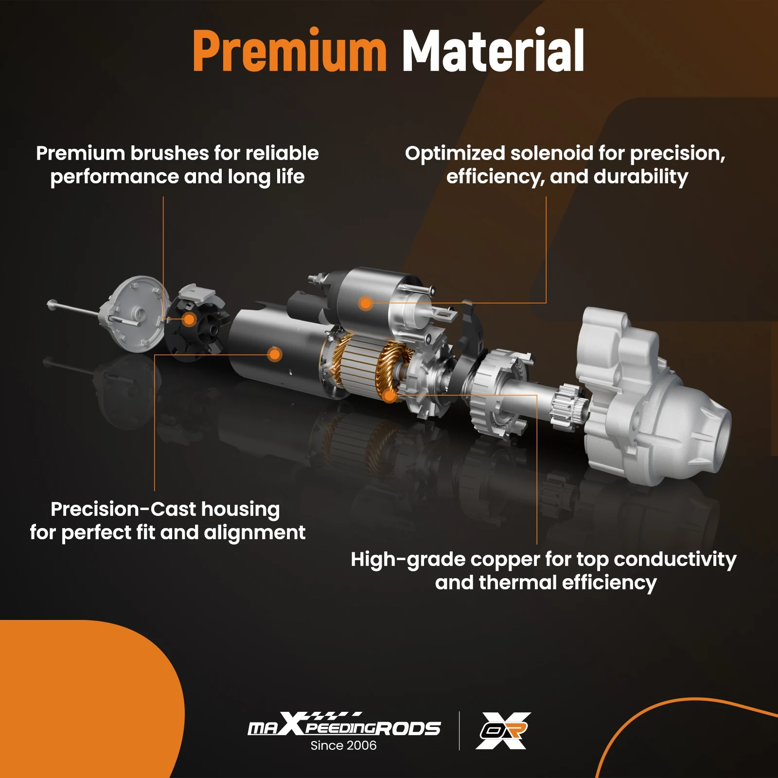 محرك بداية لـ Case 380B 380CK 385 395 ديزل 1981-1993 10461607 PMDD 12V 1109270,12301335,1998343