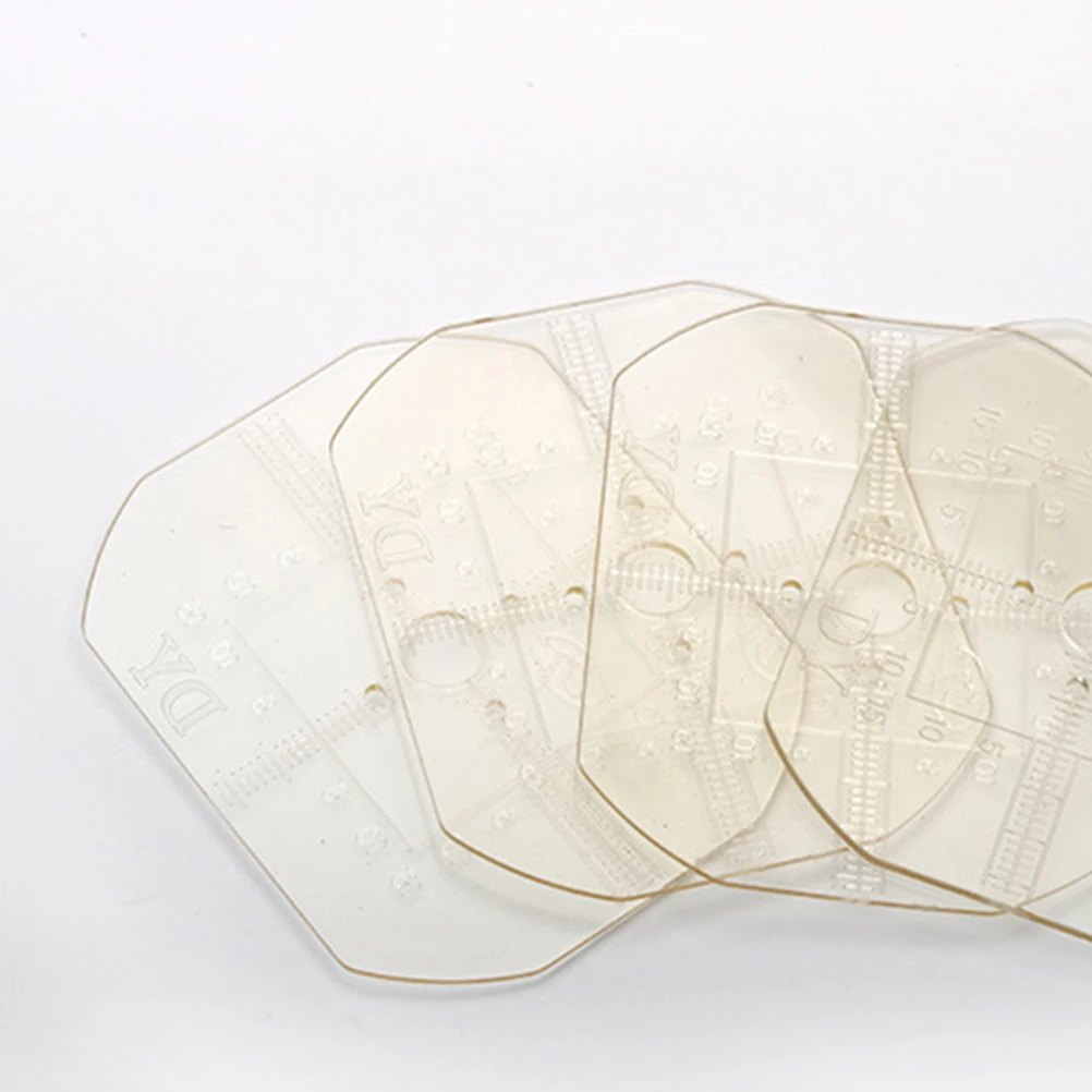 

94pcs Lens Template Eyeglasses Tool Plastic Mold Supplies Glasses Making Template Long Lasting Processing Accessories