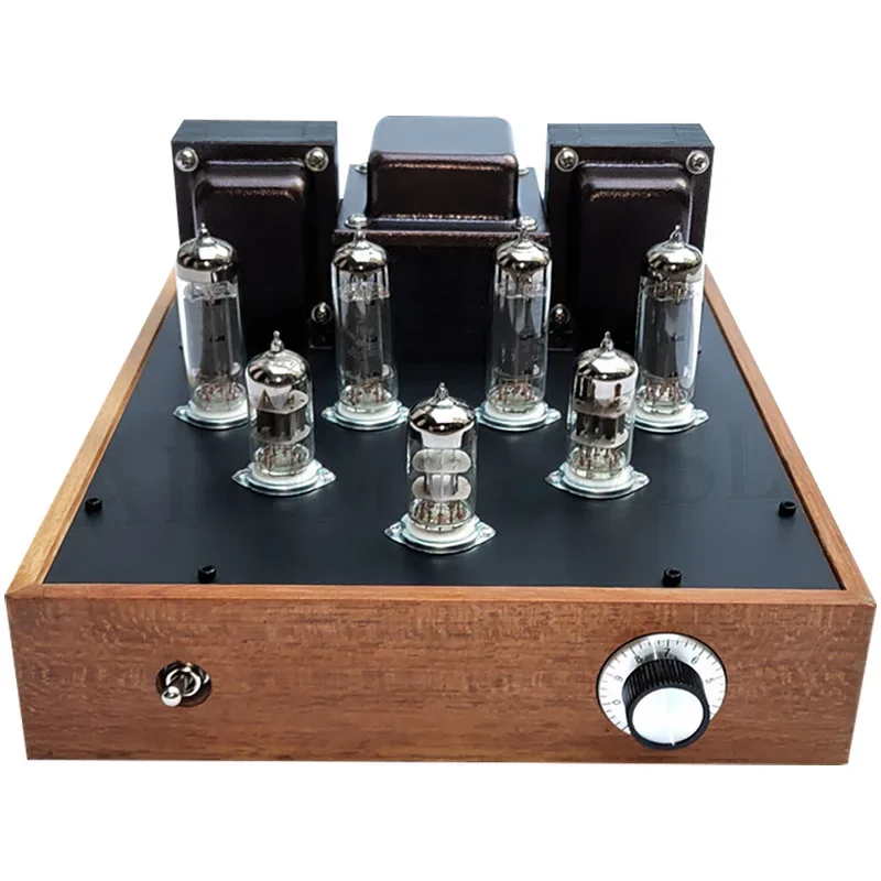 AIYIMA SMSL Push-pull Single-ended Class A Vacuum Tube Amplifier 15W 2.0 Stereo 6P14 Tube Amplifier Pure Handmade Weld power Amp