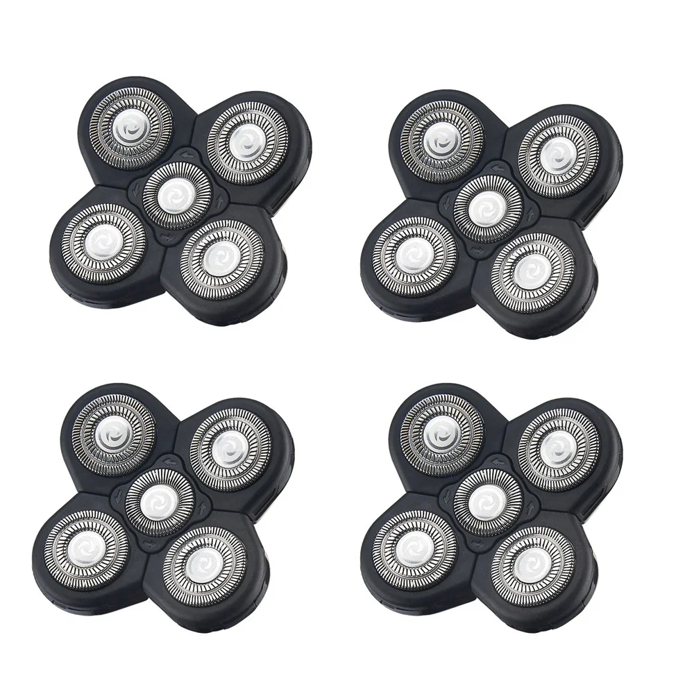 

1PCS Replacement Shaver Head Electric Shaver 5D Independently 5 Cutter Floating Head Waterproof Stainless Steel Razor Blade
